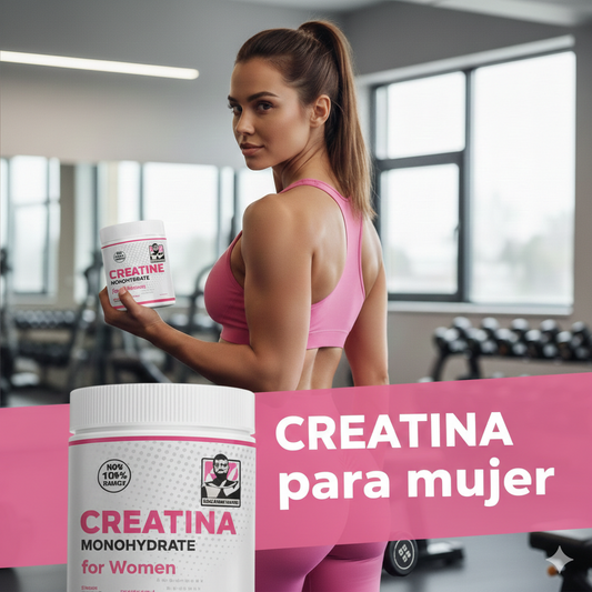 CREATINA PARA MUJER-GLÚTEOS MÁS GRANDES EN 30 DIAS 🍑